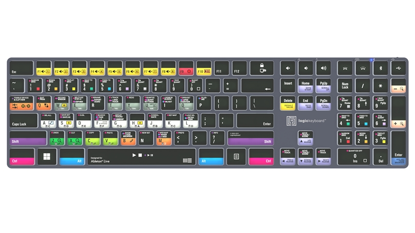 Logickeyboard Ableton Live Shortcut TITAN Windows Keyboard